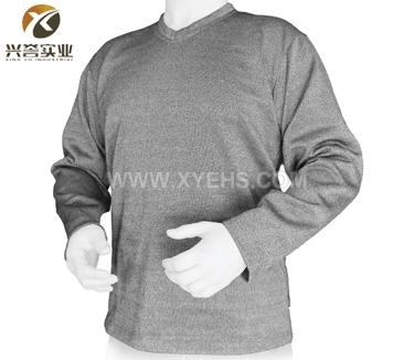 英國PPSS進(jìn)口防割服V領(lǐng)運(yùn)動(dòng)衫長袖100109